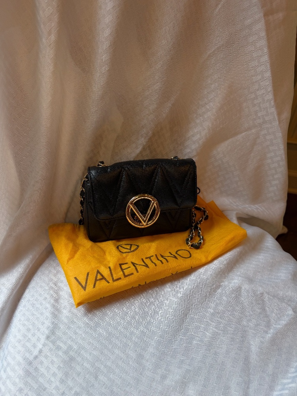 Valentino Garavani Black VLogo Mini Bag